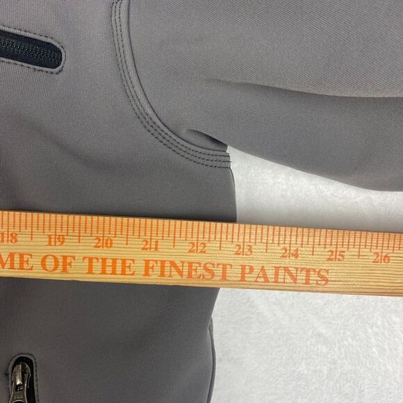 Carhartt Rain Defender Jacket Mens Large Gray Mock Neck Outdoors Full Zip - Picture 14 of 16